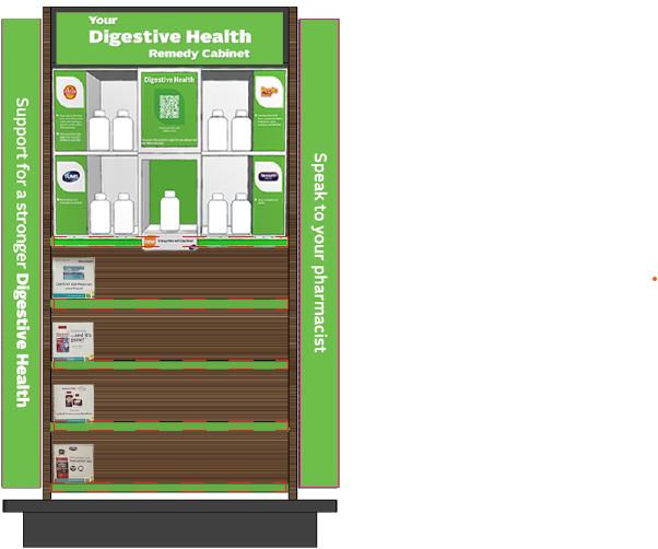 DIGESTIVE ENDCAP - GORRIE FULL KIT FOR 30 IN ENDCAP