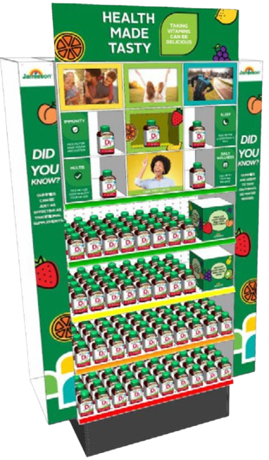 JAMIESON VITAMIN ENDCAP - REGULAR OR GORRIE FULL KIT