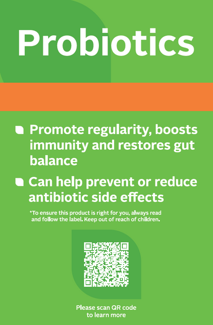 DIGESTIVE POG - 20 FT L-SHAPED SINTRA PIECE MAGNETIC GRAPHIC - Probiotics