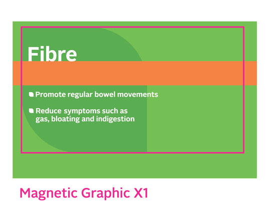 DIGESTIVE POG - 20 FT CUBBY MAGNETIC GRAPHIC - Fibre