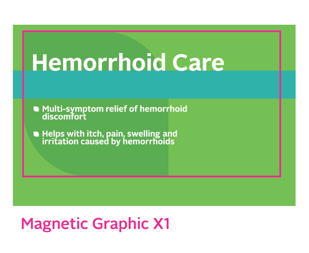 DIGESTIVE POG - 20 FT CUBBY MAGNETIC GRAPHIC - Hemorrhoid Care