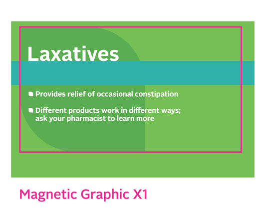 DIGESTIVE POG - 20 FT CUBBY MAGNETIC GRAPHIC - Laxatives