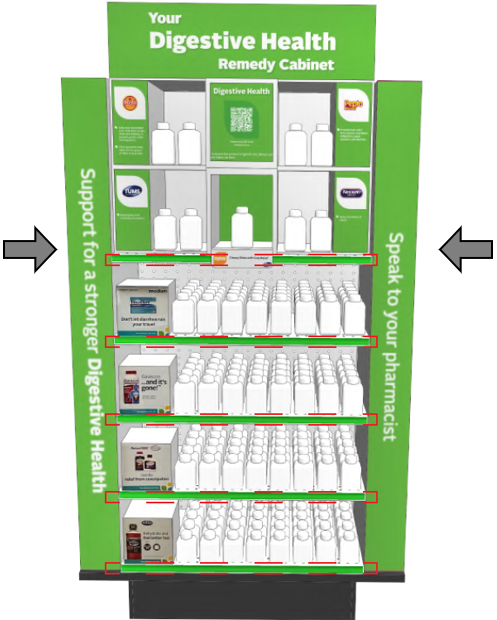 DIGESTIVE ENDCAP - REGULAR WING RACK LEFT - Support…