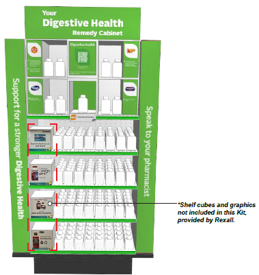 DIGESTIVE ENDCAP - REGULAR FULL KIT FOR 30 IN EC