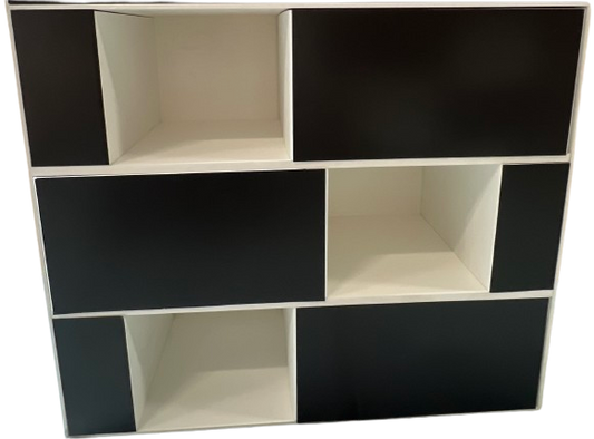 SKIN ENDCAP - CABINET WITHOUT HEADER - INCLUDES ALL CUBBY INSERTS (NO MAGNETIC GRAPHICS)