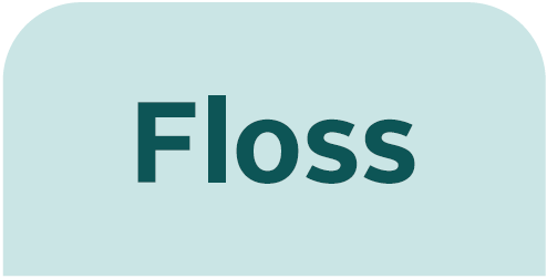 ORAL POG - 32 FT ACRYLIC CATEGORY HEADER - Floss