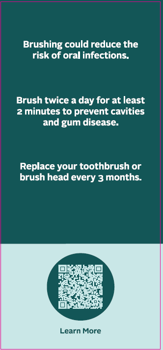 ORAL POG - 32 FT MAGNETIC GRAPHIC - Brush