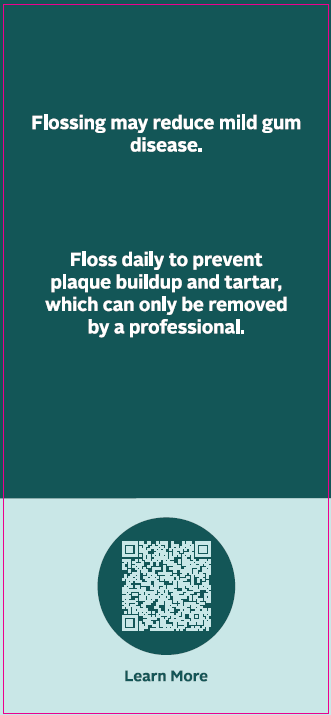 ORAL POG - 32 FT MAGNETIC GRAPHIC - Floss
