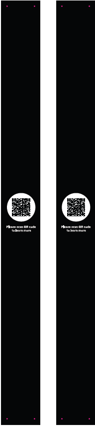 SKIN ENDCAP - GORRIE MAGNETIC WING RACK GRAPHICS SET FOR 30 OR 36 IN EC
