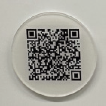 SKIN POG - ACRYLIC 3D PUCK - Skin ID (QR)