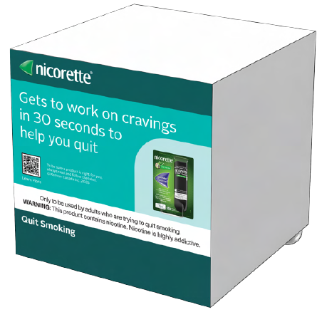 SMOKING CESSATION CUBE (NICORETTE)