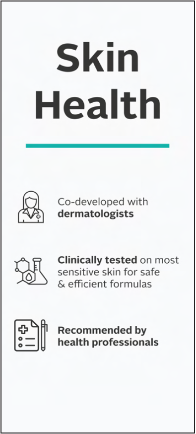 DERM SKIN HEALTH ENDCAP MAGNETIC GRAPHIC - SKIN HEALTH