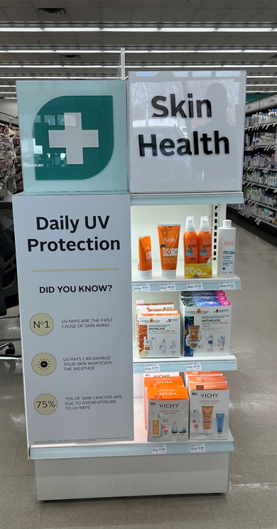 DERM SKIN HEALTH ENDCAP 2026 (DAILY UV) KIT