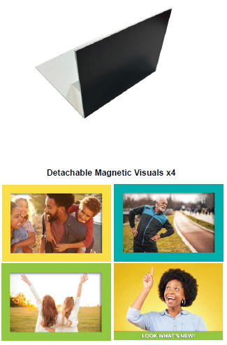 JAMIESON VITAMIN ENDCAP - LARGE CUBBY INSERT MAGNETIC GRAPHICS SET