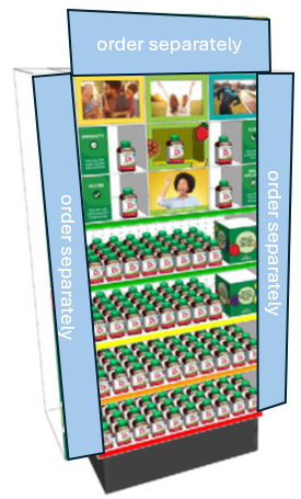 JAMIESON VITAMIN ENDCAP - REGULAR OR GORRIE PARTIAL KIT